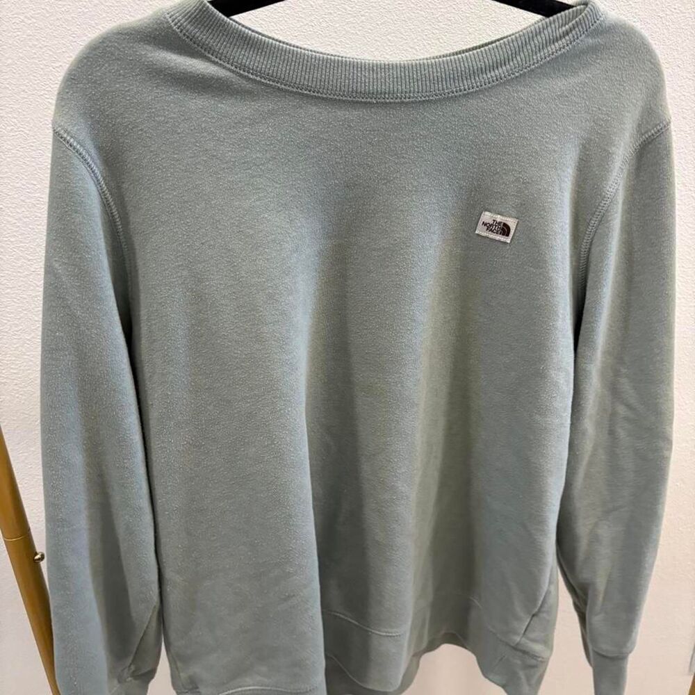 The-north-face Women's Green and Blue Sweatshirt